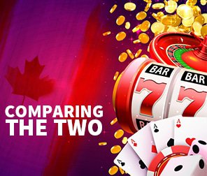 casinobonusgenie.com Comparing the two
